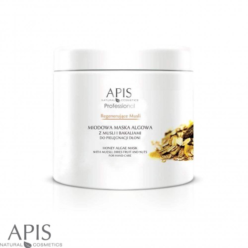 APIS - Regenerating Musli - Maska za ruke sa algama, medom, sušenim voćem i orasima - 250 g